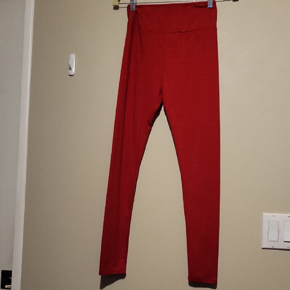 Red Leggings